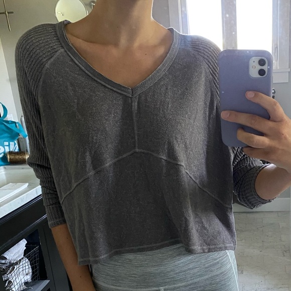Cozy Grey Sweater - Picture 2 of 4